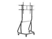 NEOMOUNTS Mobile Flat Screen Floor Stand stand+trolley height 152-169cm 152,4-266,7cm 60-105Zoll Black