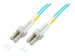 EFB LWL Kabel Duplex Jumper LC-LC 50/125 OM3 30 Meter LSZH Halogenfrei aqua 2.0mm geprueft mit Messprotokoll