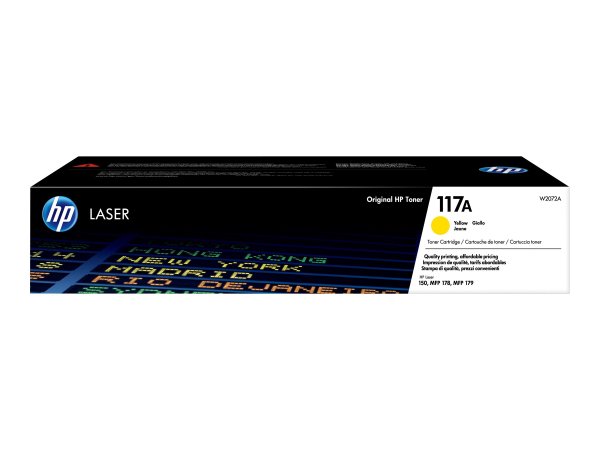 HP 117A Yellow Original Laser Toner Cartridge