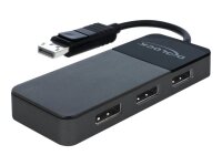 DELOCK DisplayPort 1.4 Splitter 1 x DisplayPort in > 3...