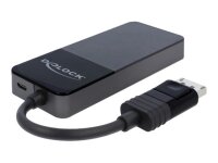 DELOCK DisplayPort 1.4 Splitter 1 x DisplayPort in > 3 x DisplayPort out