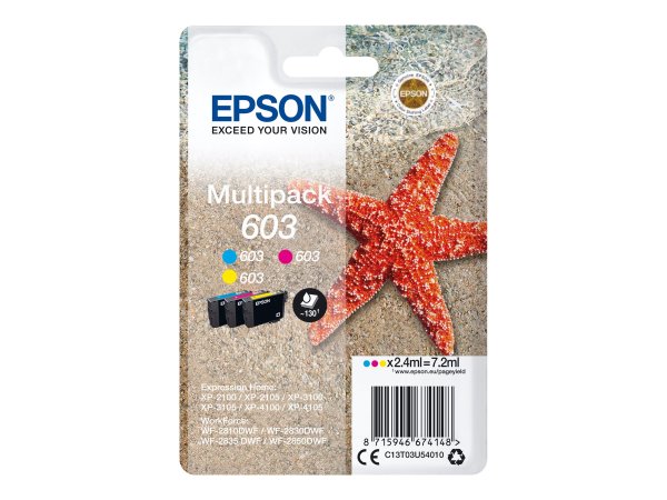 EPSON 1LB Multipack 3-colours 603 Ink w/s