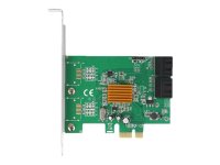 DELOCK 4 Port SATA PCI Express Karte