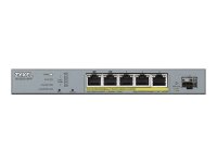 ZYXEL GS1350-6HP 6 Port managed CCTV PoE Switch long...