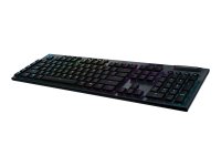 LOGITECH G915 LIGHTSPEED Wireless RGB Mechanical Gaming Keyboard - GL Tactile - CARBON - DEU - CENTRAL