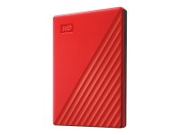 WD My Passport 2TB portable HDD USB3.0 USB2.0 compatible Red Retail