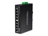 TRENDNET TI-E80 Industrial Fast Ethernet DIN-Rail Switch 8-Port