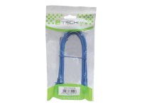 TECHLY USB3.0 Verlaengerungskabel blau 0,5m Stecker Typ A auf Buchse Typ A