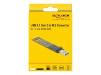 DELOCK Konverter fur M.2 NVMe PCIe SSD mit USB 3.1 Gen 2