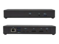 I-TEC Thunderbolt3/USB-C Dual DisplayPort 4K Docking Station 2x DP 1x GLAN 1x USB 3.1 2xUSB 3.0 2xUSB-C Data 1x Autio/Mic 85W PD KL