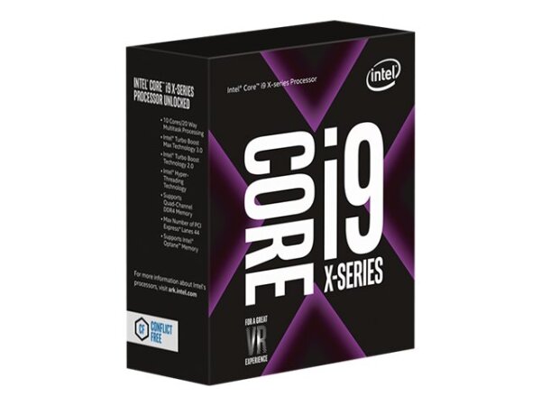 INTEL Core i9-10900X 3.7GHz 19.25MB Cache Box CPU