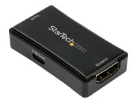 STARTECH.COM HDBOOST4K2 HDMI-Signalverstärker 4K 60Hz USB Powered 7.1 Audiounterstützung Signal Booster YUV 4: 4: 4