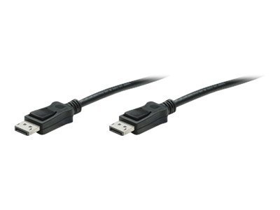 TECHLY DisplayPort 1.2 Anschlusskabel schwarz Audio/Video 5m schwarz  DisplayPort 20pol. Stecker auf DisplayPort 20pol. Stecker