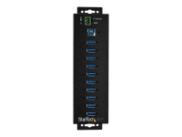 STARTECH.COM 10-Port Industrial USB 3.0 Hub with External...