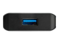 STARTECH.COM STARTECH.COM HB31C3A1CB 4-Port USB-C-Hub 10 Gbit/s 3 x USB-A und 1x USB-C  25 cm USB-C Anschlusskabel