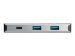 STARTECH.COM STARTECH.COM HB31C3A1CB 4-Port USB-C-Hub 10 Gbit/s 3 x USB-A und 1x USB-C  25 cm USB-C Anschlusskabel