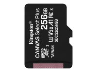 KINGSTON 256GB microSDXC Canvas Select Plus 100R A1 C10...