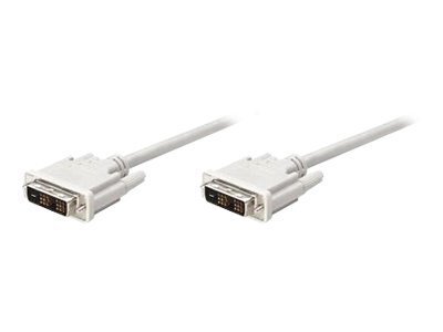 TECHLY DVI-D Single-Link Anschlusskabel schwarz 5m 2x DVI Digital DVI-D 18 + 1 Stecker