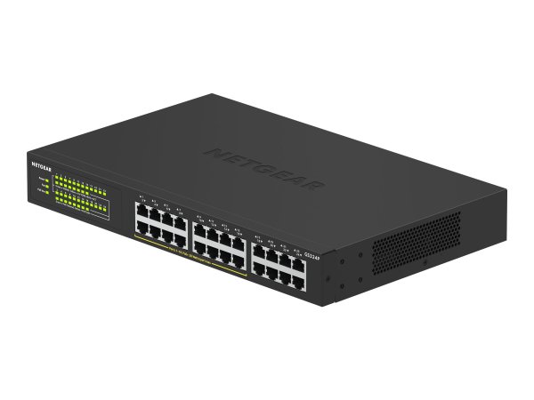 NETGEAR 24PT GIGE UNMANAGED SWITCH W/ POE+