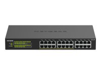 NETGEAR 24PT GIGE UNMANAGED SWITCH W/ POE+