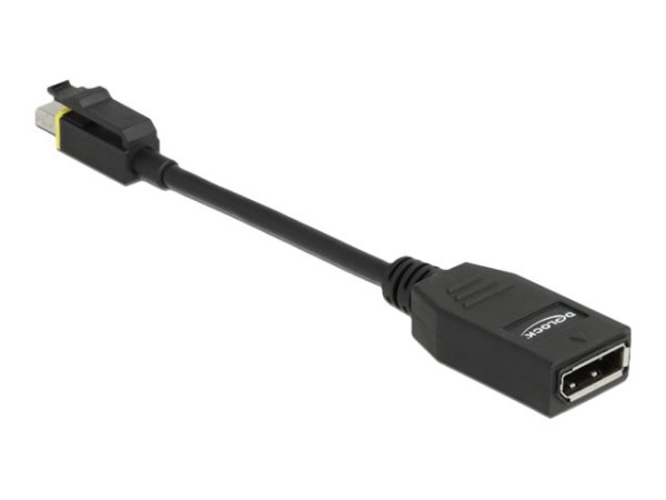 DELOCK Mini DisplayPort 1.4 zu DisplayPort Adapter mit Einrastfunktion 8K 60 Hz