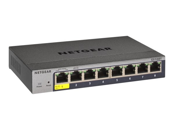 NETGEAR 8-Port Gigabit Ethernet Smart Managed Pro Switch