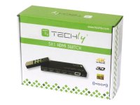 TECHLY HDMI Switch 4K 60Hz 3D 5-Wege schwarz 5xHDMI...