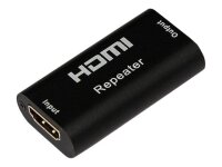 TECHLY HDMI 4k 60Hz Repeater/Extender schwarz Erweitert...