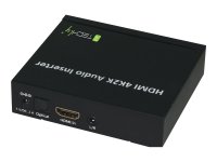 TECHLY HDMI/DVI Audio Inserter Konverter schwarz...