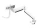 NEOMOUNTS Flat Screen Desk mount 10-27inch desk clamp/grommet/white