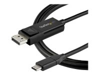 STARTECH.COM 6.6?ft.?2m? USB C to DisplayPort 1.4 Cable Bidirectional?8K 30 HBR3? Thunderbolt 3 /?USB-C Adapter?Cable