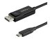 STARTECH.COM 6.6?ft.?2m? USB C to DisplayPort 1.4 Cable Bidirectional?8K 30 HBR3? Thunderbolt 3 /?USB-C Adapter?Cable