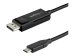 STARTECH.COM 6.6?ft.?2m? USB C to DisplayPort 1.4 Cable Bidirectional?8K 30 HBR3? Thunderbolt 3 /?USB-C Adapter?Cable