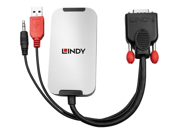 LINDY VGA auf DisplayPort 1.2 Konverter mit Audio