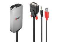 LINDY VGA auf DisplayPort 1.2 Konverter mit Audio