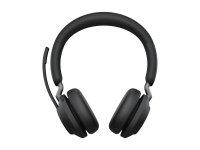 JABRA Evolve2 65 UC Stereo Headset on-ear Bluetooth wireless USB-C noise isolating black with charging stand