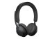 JABRA Evolve2 65 UC Stereo Headset on-ear Bluetooth wireless USB-A noise isolating black