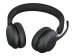 JABRA Evolve2 65 MS Stereo Headset on-ear Bluetooth wireless USB-C noise isolating black with charging stand Certified for MS Te