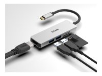 D-LINK DUB-M530 USB-C Hub 5-Port USB 3.0 mit HDMI und SD...