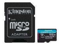 KINGSTON 512GB microSDXC Canvas Go Plus 170R A2 U3 V30...