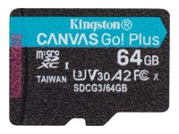 KINGSTON 64GB microSDXC Canvas Go Plus 170R A2 U3 V30...