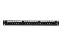 INTELLINET 24-Port Cat6a Patchpanel geschirmt 24 Ports...