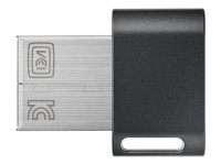 SAMSUNG FIT Plus USB-Stick Typ-A 256GB 400 MB/s Lesen 110 MB/s Schreiben kompakter USB 3.1 Flash Drive mit Schlüsselring Gray