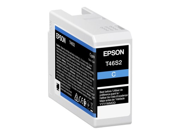 EPSON Singlepack Cyan T46S2 UltraChrome Pro 10 ink 26ml