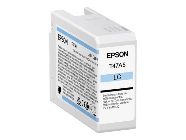 EPSON Singlepack Light Cyan T47A5 UltraChrome Pro 10 ink 50ml