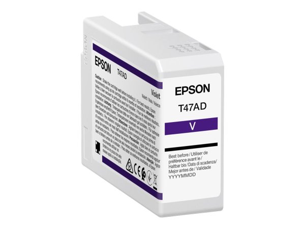 EPSON 1LB Singlepack Violet T47AD UltraChrome Pro 10 ink 50ml