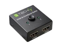 TECHLY HDMI 4K 60Hz Bi-Direktionaler Switch 4K 2-Port...