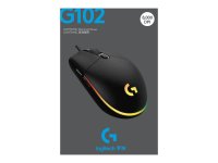 LOGITECH G102 LIGHTSYNC - BLACK - EER