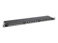 INTELLINET 19Z 48,3cm 24-Port Cat6a Patchpanel geschirmt...