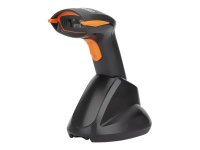 MANHATTAN Wireless 2D Barcodescanner 250 mm Scanreichweite USB-Anschluss kabellose Reichweite bis zu 80 m Schutzklasse IP42